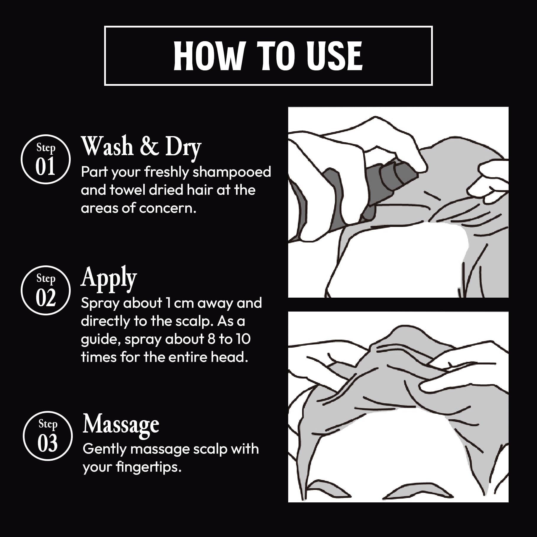 Maro17 Black Plus Collagen Shot, Hair and Scalp Treatment from Japan